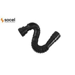 SOCELPLAST SIFÃO UNIVERSAL PRETO (720MM) - 13591 - ATACADO ZR