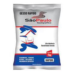 SAMPAFLEX GESSO RÁPIDO 1KG - 13356 - ATACADO ZR