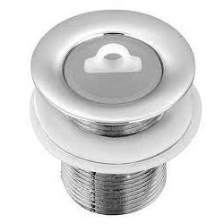 ALPHA VÁLVULA PIA CURTA METAL CROMADO (960032) - 13448 - ATACADO ZR