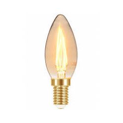 FOXLUX LAMPADA LED FILAMENTO (VELA) E14 B35 2W 2200k 220V - ... - ATACADO ZR