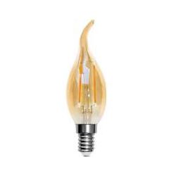FOXLUX LAMPADA LED FILAMENTO (VELA CHAMA) E14 BA35 2W 2200k ... - ATACADO ZR
