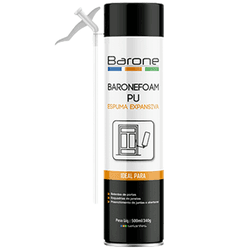 BARONE ESPUMA EXPANSIVA 500ML 340GRS - 13377 - ATACADO ZR