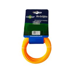 BRASFORT FIO DE NYLON REDONDO 2,7MM C/ 10M - 13867 - ATACADO ZR
