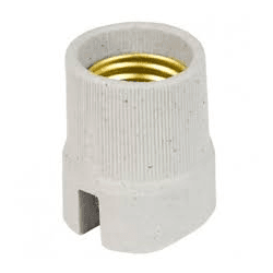 FOXLUX RECEPTÁCULO PORCELANA E27 COM BORNE - 03685 - ATACADO ZR