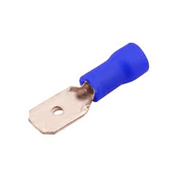INTELLI TERMINAL MACHO PRÉ-ISOLADO 1,5 A 2,5MM - AZUL - 095... - ATACADO ZR