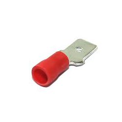 INTELLI TERMINAL MACHO ISOLADO 0,5 A 1,5MM VERMELHO - 09581 - ATACADO ZR
