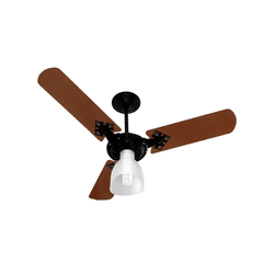 VENTI DELTA VENTILADOR NEW DELTA PLUS PRETO/MOGNO 127V (37 3... - ATACADO ZR
