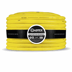 ADTEX CONDUÍTE CORRUGADO AMARELO 20MM C/ 50MT - 13994 - ATACADO ZR