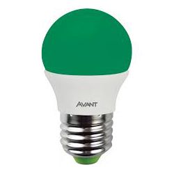AVANT LÂMPADA BOLINHA LED E-27 VD 4W X 6500K BIVOLT - 13050 - ATACADO ZR