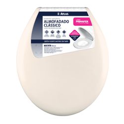 ATLAS ASSENTO ALMOFADADO CLASSIC PLASTICO BEGE AREIA - 1193 - ATACADO ZR