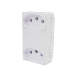 ILUMI I9 MÓDULO 2 TOMADAS 10A MONOBLOCO - 14028 - ATACADO ZR