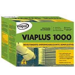 VIAPOL VIAPLUS 1000 CAIXA 18KG - 05980 - ATACADO ZR