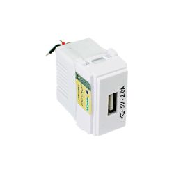 ILUMI I9 MÓDULO TOMADA USB 2A - 14043 - ATACADO ZR