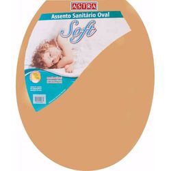 ASTRA ASSENTO SANITÁRIO OVAL SOFT TPJ/AS BG5 BEGE CLARO - 03... - ATACADO ZR
