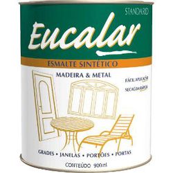 EUCATEX EUCALAR ESMALTE CINZA MÉDIO 900ML - 08992 - ATACADO ZR