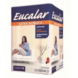 EUCATEX EUCALAR LATEX ACRÍLICO AZUL NAVEGANTE 18LT - 08927 - ATACADO ZR
