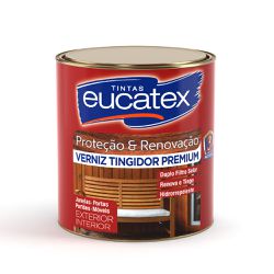 EUCATEX VERNIZ EUCALAR TINGIDOR IMBUIA 900ML - 09061 - ATACADO ZR