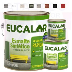 EUCATEX EUCALAR ESMALTE MARROM CONHAQUE 900ML - 08974 - ATACADO ZR