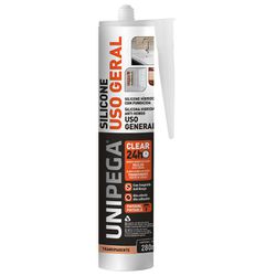UNIPEGA SILICONE HIBRIDO INCOLOR 280ML - 12633 - ATACADO ZR
