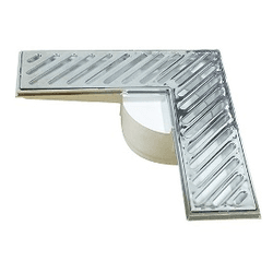 FERE GRELHA DE CANTO C/ ADAP. PARA RALO 100MM CR - 09837 - ATACADO ZR