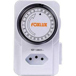 FOXLUX TEMPORIZADOR ANALÓGICO BIVOLT TIMER - 02028 - ATACADO ZR