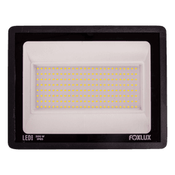 FOXLUX REFLETOR LED 200W X 6500K PRETO BIVOLT - 14111 - ATACADO ZR