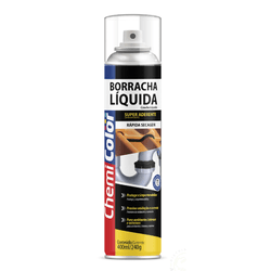 BASTON CHEMICOLOR BORRACHA LÍQUIDA TRANSPARENTE 400ML - 1426... - ATACADO ZR