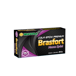 BRASCOLA MASSA EPÔXI 80G (DUREPOXI) - 14270 - ATACADO ZR