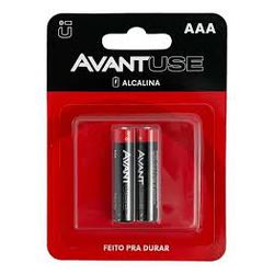AVANT PILHA ALCALINA PEQUENA AAA BLISTER C/ 02 - 14211 - ATACADO ZR