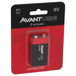 AVANT BATERIA ALCALINA 9V C/ 01 - 14273 - ATACADO ZR