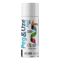 PEG&USE SPRAY USO GERAL BRANCO FOSCO 300ML/130G - 14377 - ATACADO ZR