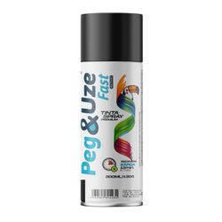 PEG&USE SPRAY USO GERAL PRETO SEMI BRILHO 300ML/130G - 14386 - ATACADO ZR