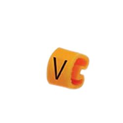 LUKMA ANILHA 2,75-4,0MM LETRA “V” C/ 1000PÇS - 13339 - ATACADO ZR