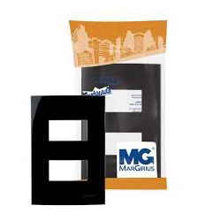 MARGIRIUS EBONY CLEAN PLACA 4X2 2P - 14099 - ATACADO ZR