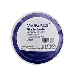 MARGIRIUS FITA ISOLANTE BRANCA 19MM X 5M - 14351 - ATACADO ZR