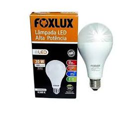 FOXLUX LAMP LED ALTA POTÊNCIA 20W 6500K - 10382 - ATACADO ZR