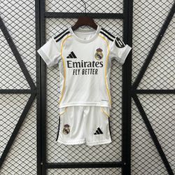 Kit Infantil Real Madrid Home 25/26 - ATACADO LK SPORTS