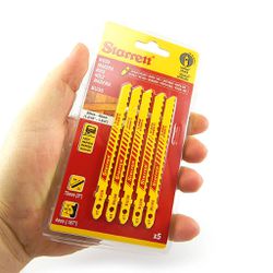 Jogo de Lâminas de Serras Tico Tico Bimetal 75 mm - 5 Peças - STARRETT - Atacadão das Serras