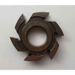 Fresa Para Talinha de Veneziana / Madeira Roliça 100mm X 8mm 6 Asas Em Aço Fepam - Atacadão das Serras