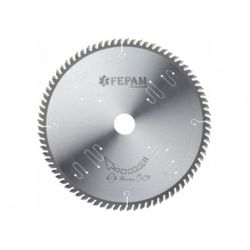 Disco de serra circular 250 mm X 80 dentes C. 2,8/2,0 RT (-) F.30 P/ MDF Fepam - Atacadão das Serras