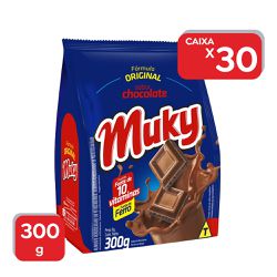 Achocolatado Em Pó Muky Sache 300g - 30x300g - 18... - Atacado Mirim