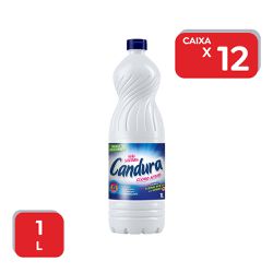Água Sanitária Candura Cloro Ativo 1L - 12x1L - 46... - Atacado Mirim