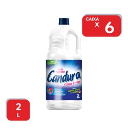 Água Sanitária Candura Cloro Ativo 2L - 6x2L - 462... - Atacado Mirim