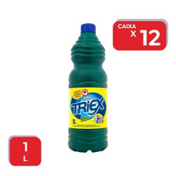 Água Sanitária Triex Cloro Ativo 1L - 12x1L - 2164... - Atacado Mirim
