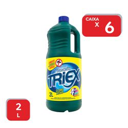 Água Sanitária Triex Verde Cloro Ativo 2L - 6x2L -... - Atacado Mirim