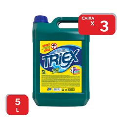 Água Sanitária Triex Verde Cloro Ativo 5L - 3x5L -... - Atacado Mirim