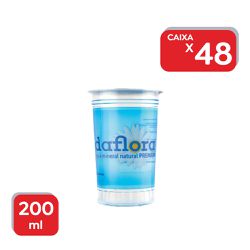 Água Mineral Daflora Copo Sem Gás - 48x200ml - 100... - Atacado Mirim