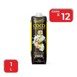 Água de Coco Quadrado TP 1L - 12x1L - 18671 - Atacado Mirim