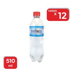 Água Mineral Daflora Com Gás - 12x510ml - 938 - Atacado Mirim