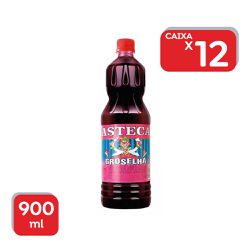 Xarope de Groselha Asteka 900ml - 12x900ml - 10453 - Atacado Mirim